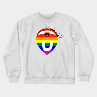 Pr-Eye-De Heart You Crewneck Sweatshirt